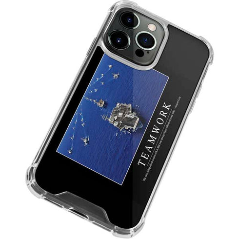 Military Inspirational Poster iPhone 15 Pro Clear Case